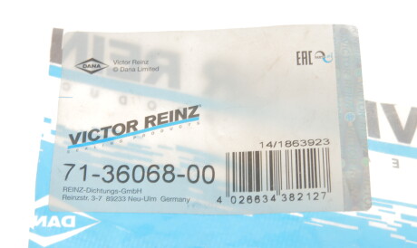 Фото 2 - Прокладки VICTOR REINZ 71-36068-00 (713606800)