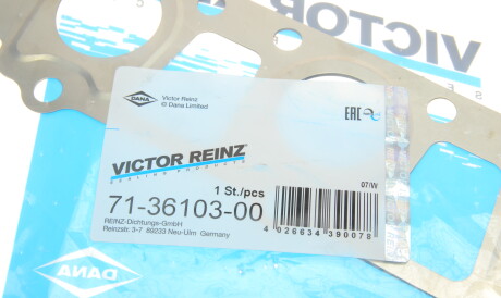 Фото 2 - Прокладка випускного колектора VICTOR REINZ 71-36103-00 (713610300)