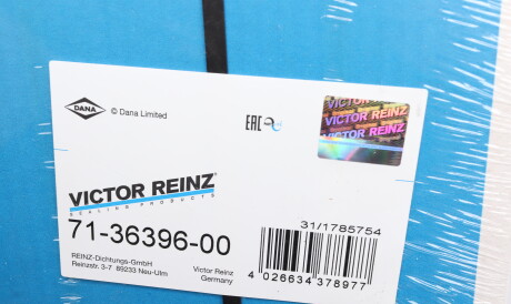 Фото 2 - Прокладка VICTOR REINZ 71-36396-00 (713639600)