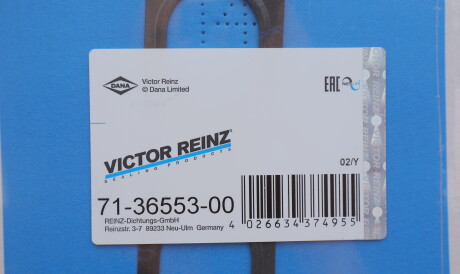 Фото 2 - Прокладка выпускного коллектора VICTOR REINZ 71-36553-00 (713655300)