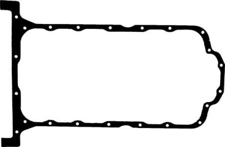 Прокладка масляного піддону ((en) foldable gasket / папір) URSUS 3822, 3824, 4512, 4514, 5322, 5324 AKTIV FISCHER M 800 ALLIS CHALMERS 715, 715D BERLIET 550K BOBCAT 963, 963G - VICTOR REINZ 714146300