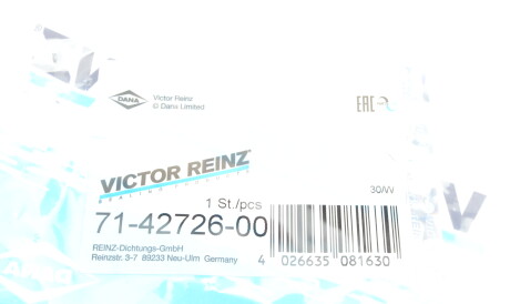 Фото 2 - Прокладка впускного колектора VICTOR REINZ 71-42726-00 (714272600)