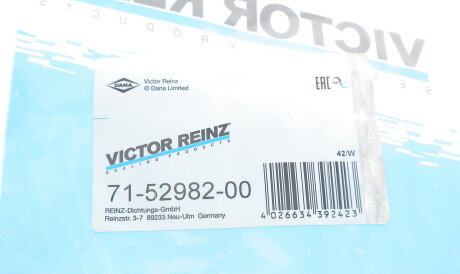 Фото 2 - Прокладка випускного колектора VICTOR REINZ 71-52982-00 (715298200)
