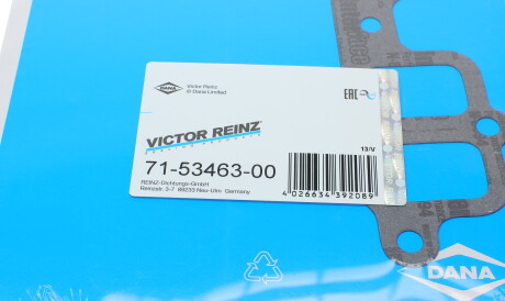 Фото 2 - Прокладка впускного коллектора VICTOR REINZ 71-53463-00 (715346300)