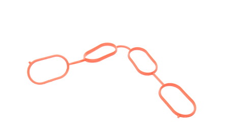 Фото 3 - Прокладка впускного колектора VICTOR REINZ 715408600