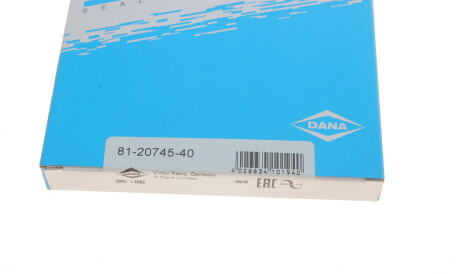 Фото 3 - Сальник коленвала VICTOR REINZ 81-20745-40 (812074540)