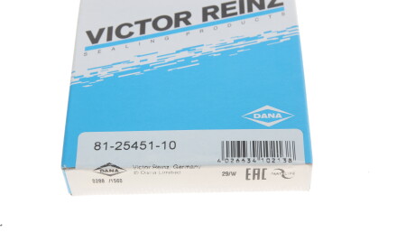 Фото 5 - Сальник колінвала VICTOR REINZ 81-25451-10 (812545110)