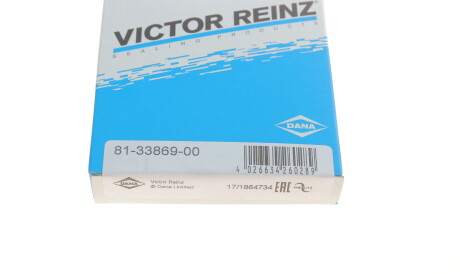Фото 3 - Сальник колінвала VICTOR REINZ 81-33869-00 (813386900)