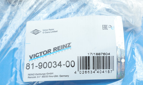 Фото 2 - Сальник колінвала VICTOR REINZ 81-90034-00 (819003400)