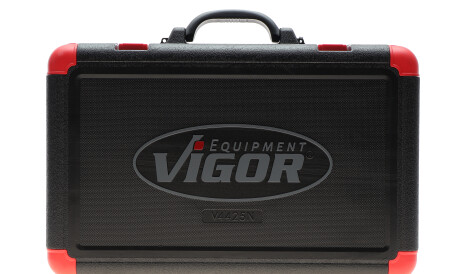 Набір інструментів комбінований 1/2", 1/4" (головки, головки зі вставкою) 95 од. (хромовані) - VIGOR V4425N