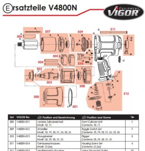Фото 2 - Автозапчастина VIGOR V4800N