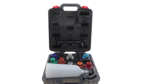 Лійка для моторної оливи з адаптерами 16 од. - VIGOR V6027N