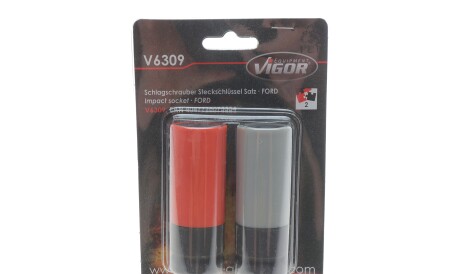 Набор ударных головок 1/2 для шиномонтажа 18.5/19.5 мм - VIGOR V6309 (фото 1)