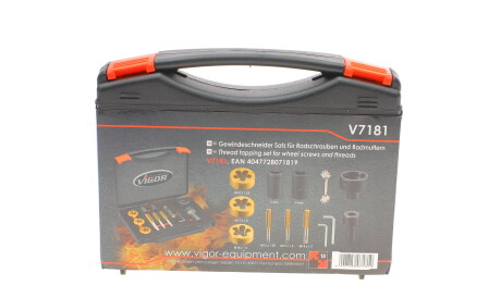 Набір інструмента для відновлення різьби - VIGOR V7181