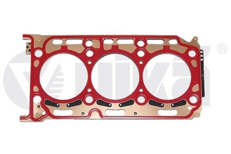 Прокладка головки блоку циліндрів;4-6 циліндрів;нержавіюча сталь;2 отвори;1,69 мм - Vika 11031815401