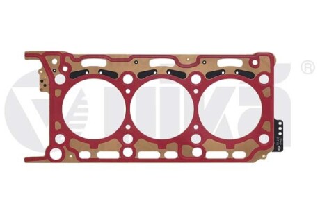 Прокладка ГБЦ;1-3 циліндра;нержавіюча сталь;2 отвори;1,69 мм - Vika 11031815501