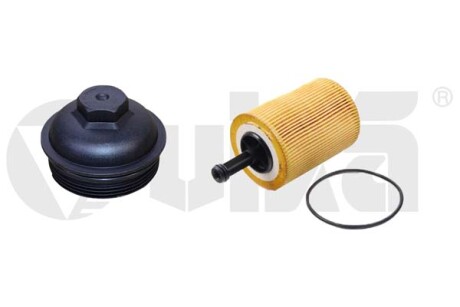 Кришка фільтра масляного VW T5/Caddy 1.9TDI 03- - ((045115433B, 045115433E, 45115433B, 45115433E)) Vika 11151792401