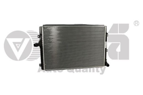 Радиатор VW Golf (04-)07,Jetta (06-08)-08/Audi A3 (04-07)/Seat Leon (06-10),Toledo (05-09) - (1K0121251EH, 1K0121251AB, 1K0121251BK) Vika 11210134701