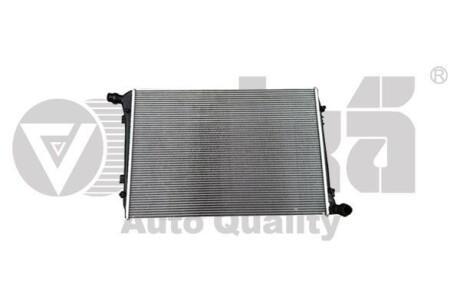 Радиатор Skoda Octavia (04-13)/VW Caddy (09-11),Golf (06-07(,Jetta (06-11),Passat (09-11)/Audi A3 (08-08)/Seat Leon (06-10) - (1K0121251DP, 3C0121253R, 1K0121251AN) Vika 11210738601