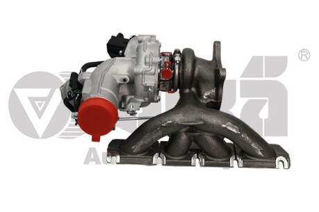 Exhaust manifold with turbocharger - (06J145701J, 06J145701JX, 06J145701R) Vika 11450958801 (фото 1)