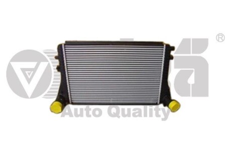 Радиатор интеркуллера Skoda Octavia (09-,14-),Yeti (10-)/VW Caddy (11-),Golf (09-),Jetta (06-),Passat (13-) - (1K0145803BP, 5C0145803A, 1K0145803CA) Vika 11451021301