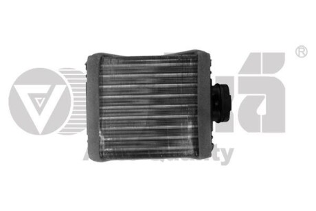 Радиатор печки Skoda Fabia (11-,09-14),Rapid (13-),Roomster (11-)/VW Polo (10-)/Seat Ibiza (09-12,13-)15,Toledo (13-) - (6R0819031, 6Q0819031, 6RD819031) Vika 28190012401 (фото 1)