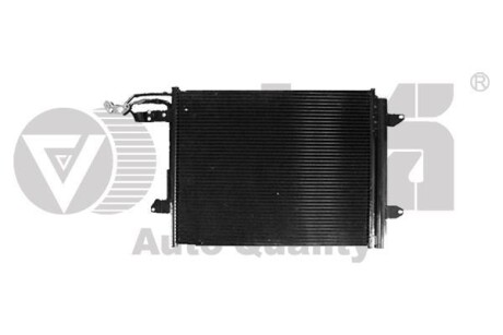 Радіатор кондиціонера VW Caddy (04-08) - (1T0820411E, 1T0820411C, 1K0820411A) Vika 28200006201