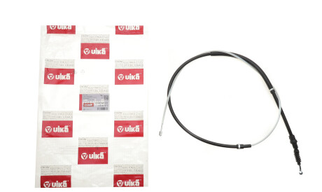 Фото 2 - Трос ручного гальма Vika 66091221901