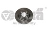 Brake disc, front - (6N0615301C, 6N0615301F) Vika 66150024001 (фото 1)
