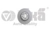 Диск тормозной передний VW Sharan (01-10),T4 (96-04)/Seat Alhambra (01-10) - (7M3615301) Vika 66151093401 (фото 1)