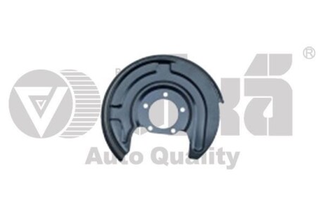 Cover plate for brake disc,rear right - (8E0615612C) Vika 66151712201