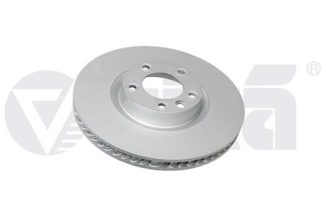 Диск тормозной передний левый VW Touareg 4.2 (11-18) - ((95835140300, 95835140301, 7P6615301, 7P6615301A, 7P6615301B)) Vika 66151729701