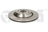 Диск тормозной задний Audi/Seat/Cupra/Skoda/VW (03-23) вентилир. - Vika 66151730601 (фото 1)