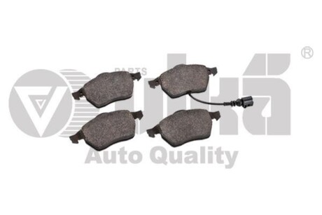 Колодки тормозные передние VW Passat (97-00)/Audi A4 (99-08) - (8E0698151M, 8E0698151B, 8660004812) Vika 66980008401