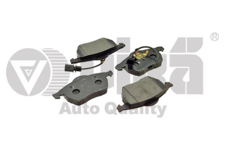 Колодки тормозные передние VW Passat (96-05)/Audi A4 (94-04),A6 (97-05) - Vika 66981105401