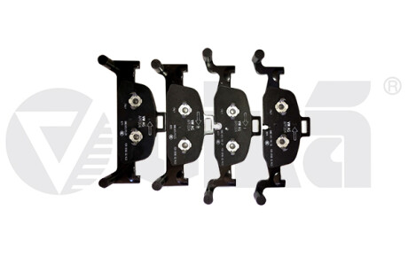 Brake pads, front, without wire - ((8W0698151M, 8W0698151L, 8W0698151BC, 8W0698151BB, 8W0698151AD)) Vika 66981695701