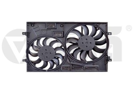 Вентилятор радіатора в комплекті; 400W; 350MM; 400W;320MM - Vika 91210728501