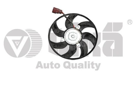 Вентилятор радіатора 150W Skoda Octavia (04-09,13-)/VW Caddy (04-), Golf (04-), Passat (06-11), Polo (10-)/Audi A3 (04-) - (1K0121207BB, 1TD959455, 1TD959455A) Vika 99590993501