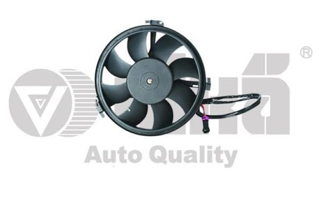 Вентилятор радіатора 80w VW Passat (97-00)/Audi A4 (95-01), A6 (97-01) - Vika 99591409201