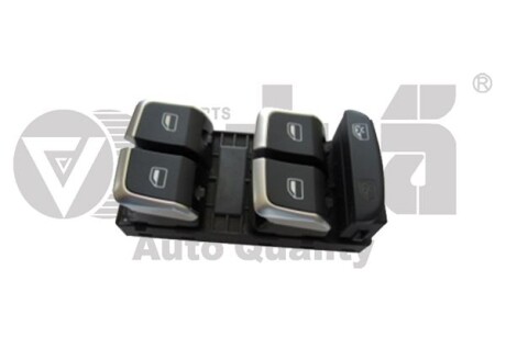 Блок управления стеклоподъемниками (хром) Audi A1 (14-),Q3 (11-) - Vika 99591802101