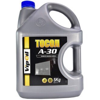 Антифриз Тосол А-30 -30°C синий, 5л - VIPOIL 701348