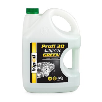 Антифриз Profi 30 Green -24°C зелений, 5л - VIPOIL 701393