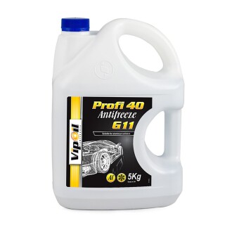 Антифриз G11 Profi 40 -30°C синий, 5л - VIPOIL 701399