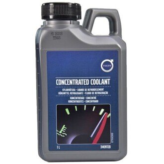 Антифриз-концентрат Concentrated Coolant -80°C зелений, 1л - VOLVO 31439720