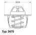 Термостат, охлаждающая жидкость - (3344616, 3345628, 4402719) WAHLER 3470.89D50 (фото 1)