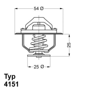 Термостат - WAHLER 4174.79D