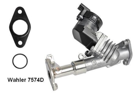 Клапан EGR BMW 5 (E60) 2.0i (N43) 07- - WAHLER 7574D