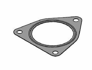 Vw прокладка глушника touareg 02- audi q7 06- - WALKER 81897