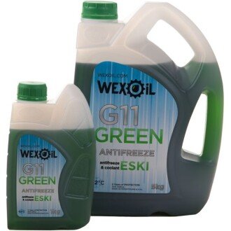 Антифриз G11 Antifreeze Eski -40°C зеленый, 1л - WEXOIL 9399