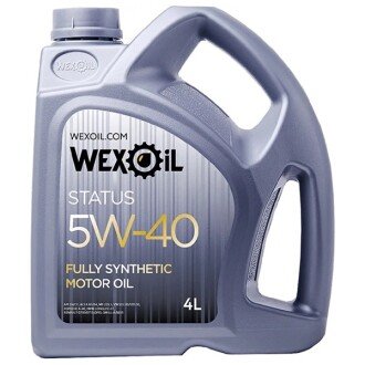 Моторна олива Status 5W-40, 4 л - WEXOIL 9543